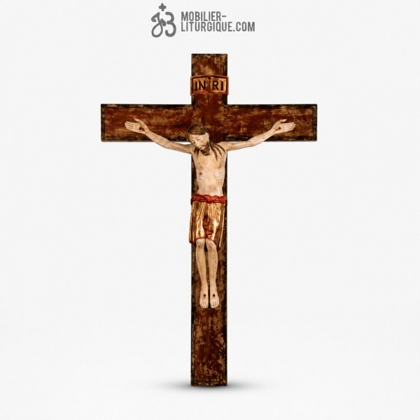 Statue Christ en croix Decore
