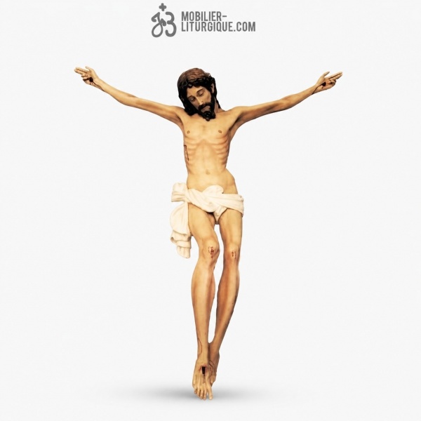Statue Christ en croix