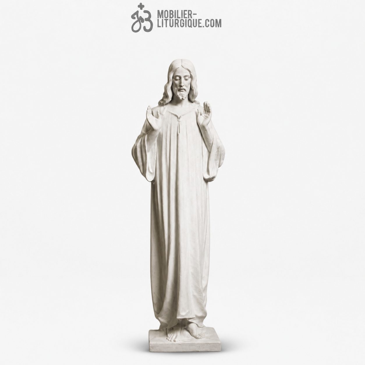Statue Christ le R&eacute;dempteur : statue sur mesure Marbre