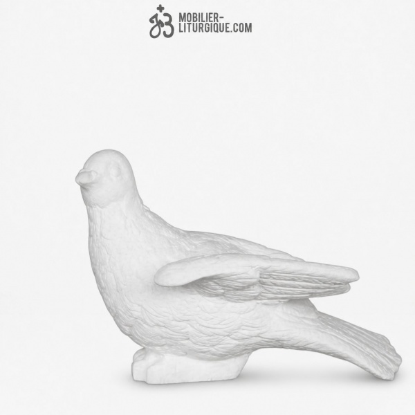 Statue Colombe Blanc