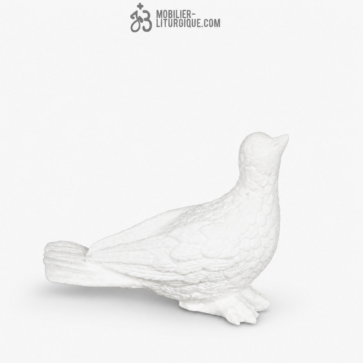 Statue Colombe Blanc
