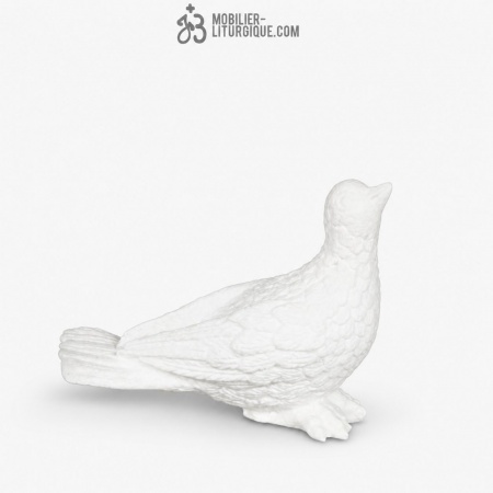 Statue Colombe Blanc