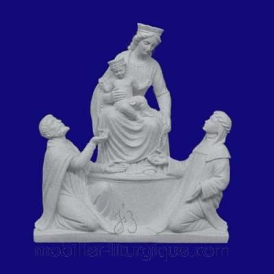 statue de la Vierge de Pompeï