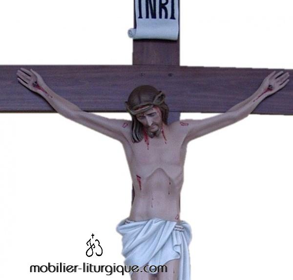 Statue du Christ en Croix 80 cm