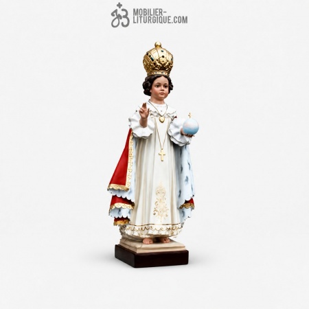 Statue Enfant J&eacute;sus de Prague Polychrome
