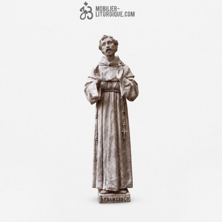 Statue Fran&ccedil;ois : statue sur mesure Marbre