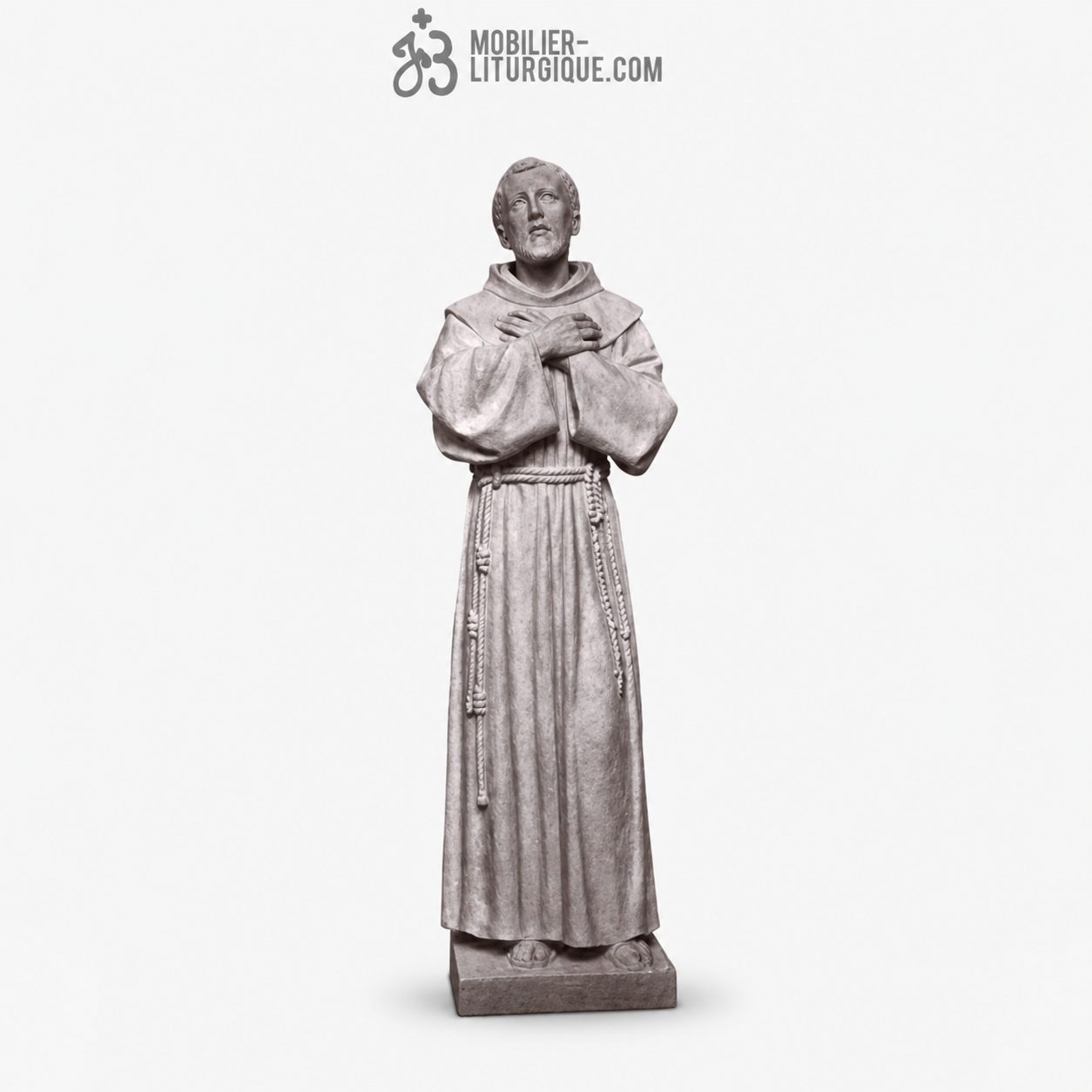 Statue Fran&ccedil;ois : statue sur mesure Marbre