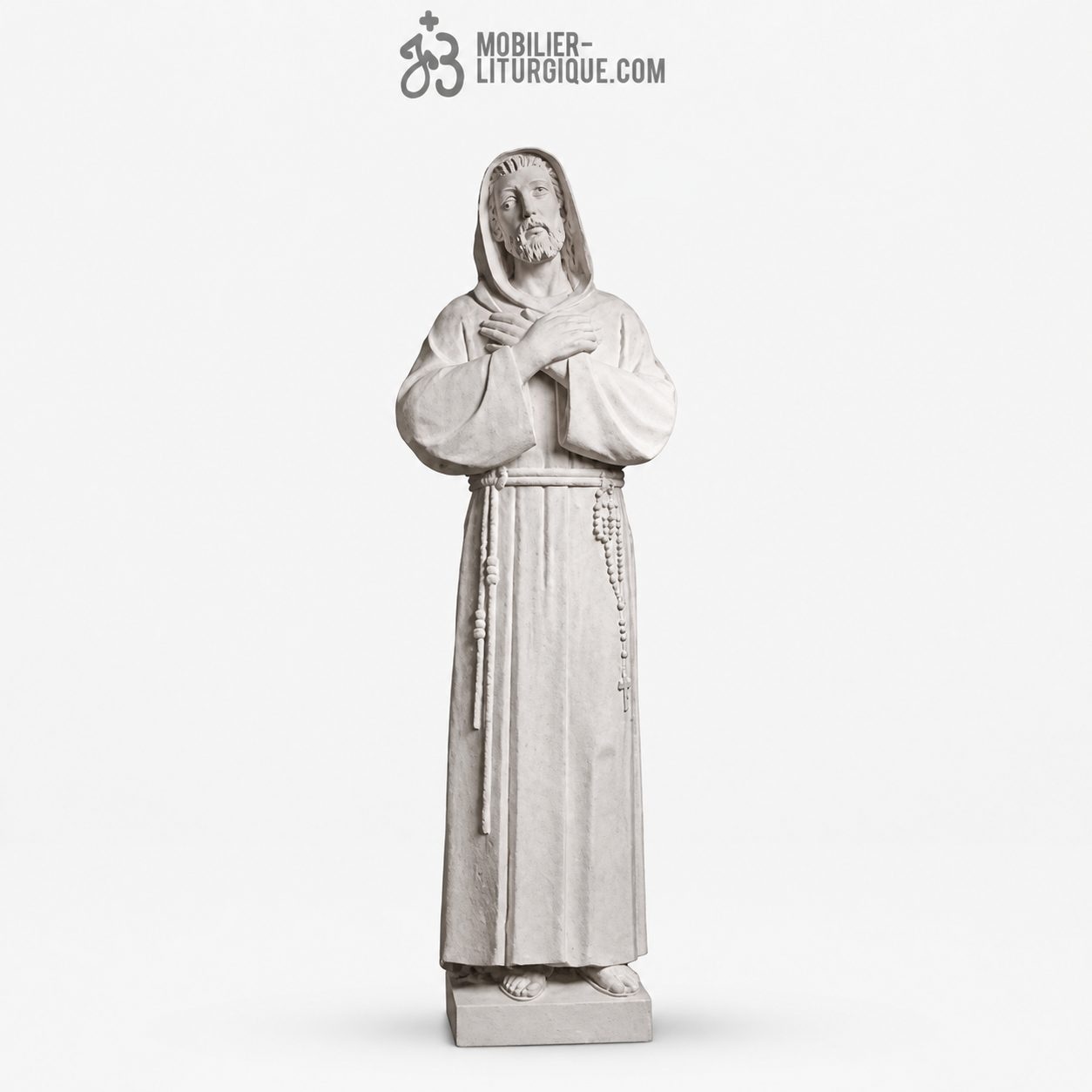 Statue Fran&ccedil;ois : statue sur mesure Marbre