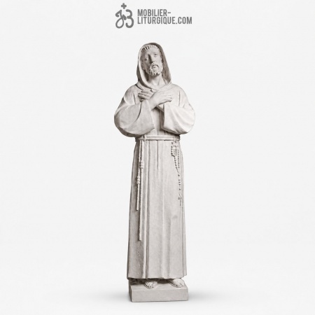Statue Fran&ccedil;ois : statue sur mesure Marbre