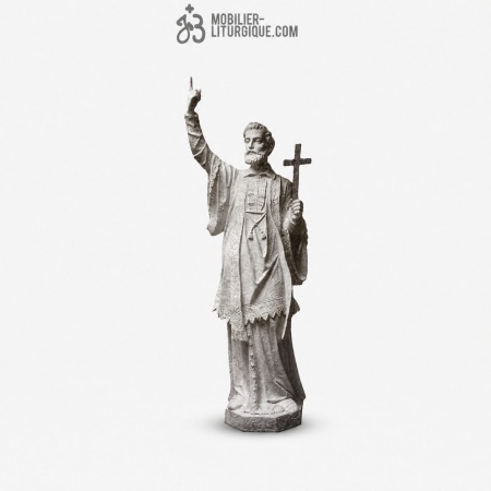 Statue Fran&ccedil;ois Xavier : Statue sur mesure Marbre