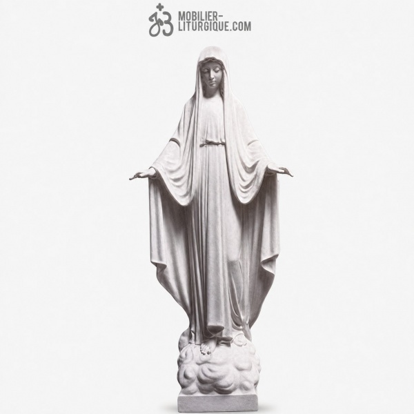 Statue Immacul�e Conception : statue sur-mesure Marbre