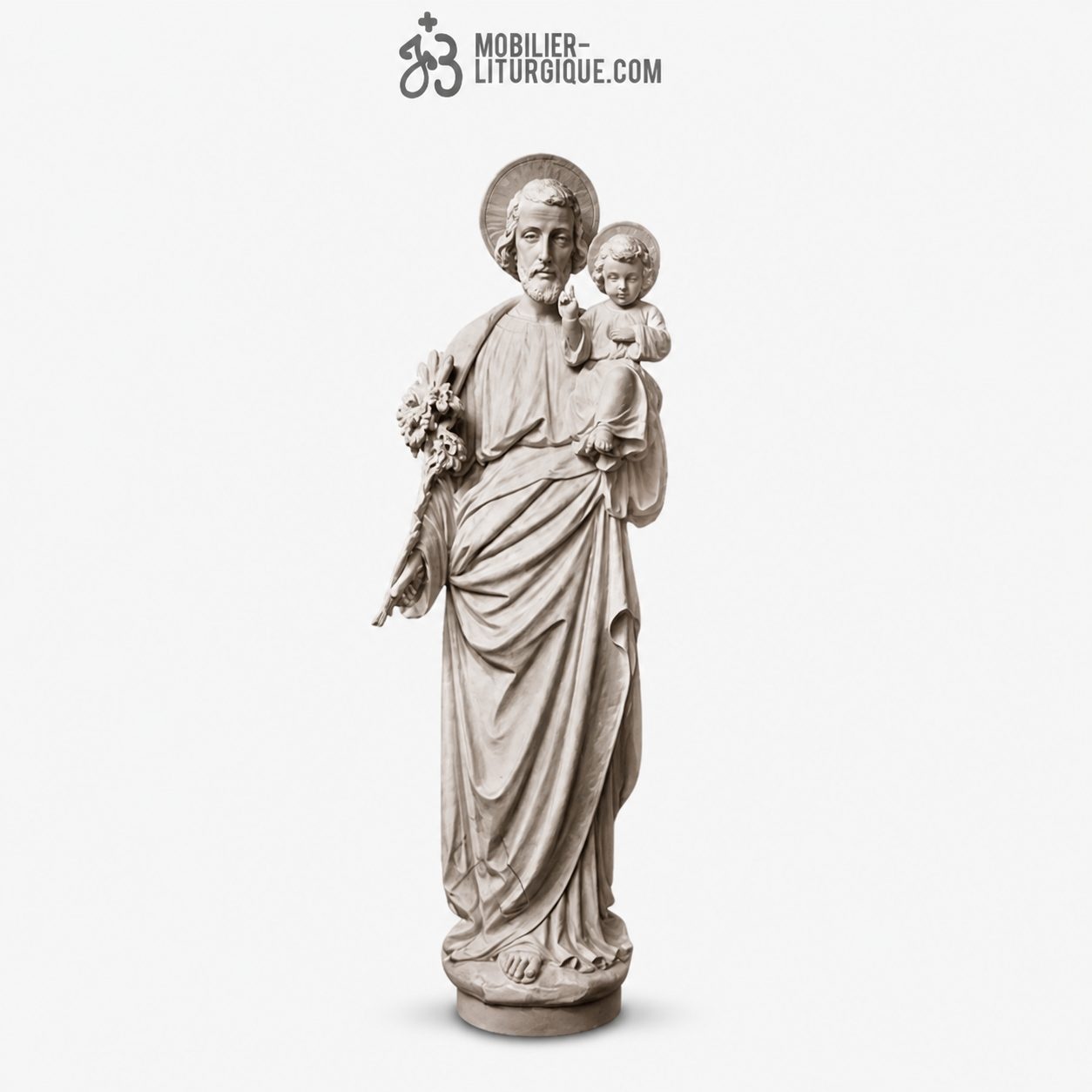 Statue Joseph : statue sur mesure Marbre