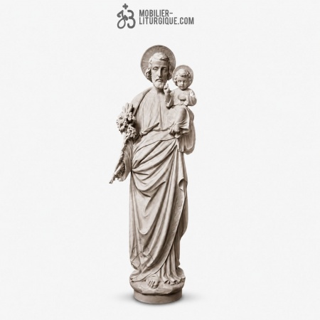 Statue Joseph : statue sur mesure Marbre