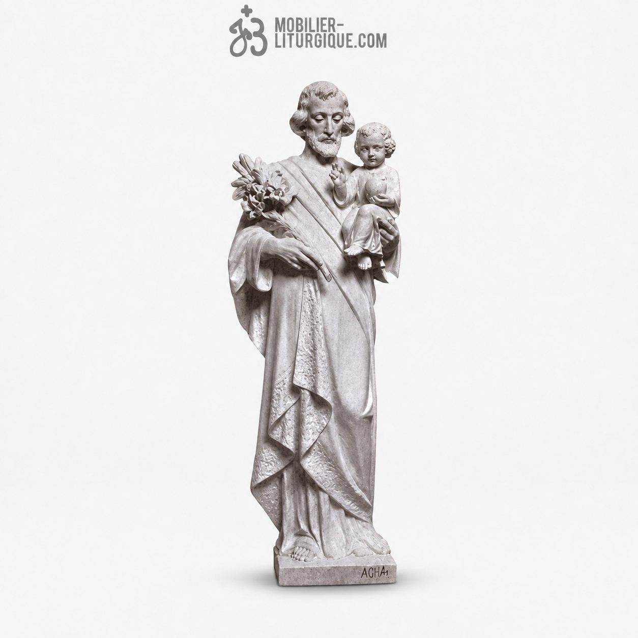 Statue Joseph : statue sur-mesure Marbre