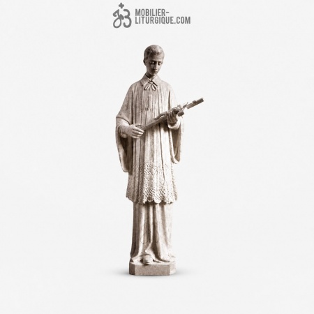 Statue Louis de Gonzague : statue sur mesure Marbre