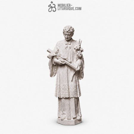 Statue Louis de Gonzague : statue sur-mesure Marbre