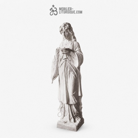 Statue Lucie : statue sur mesure Marbre