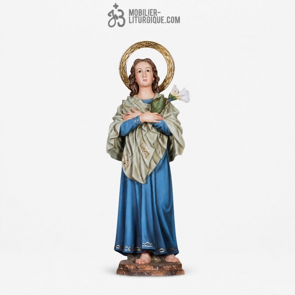 Statue Maria Goretti Polychrome