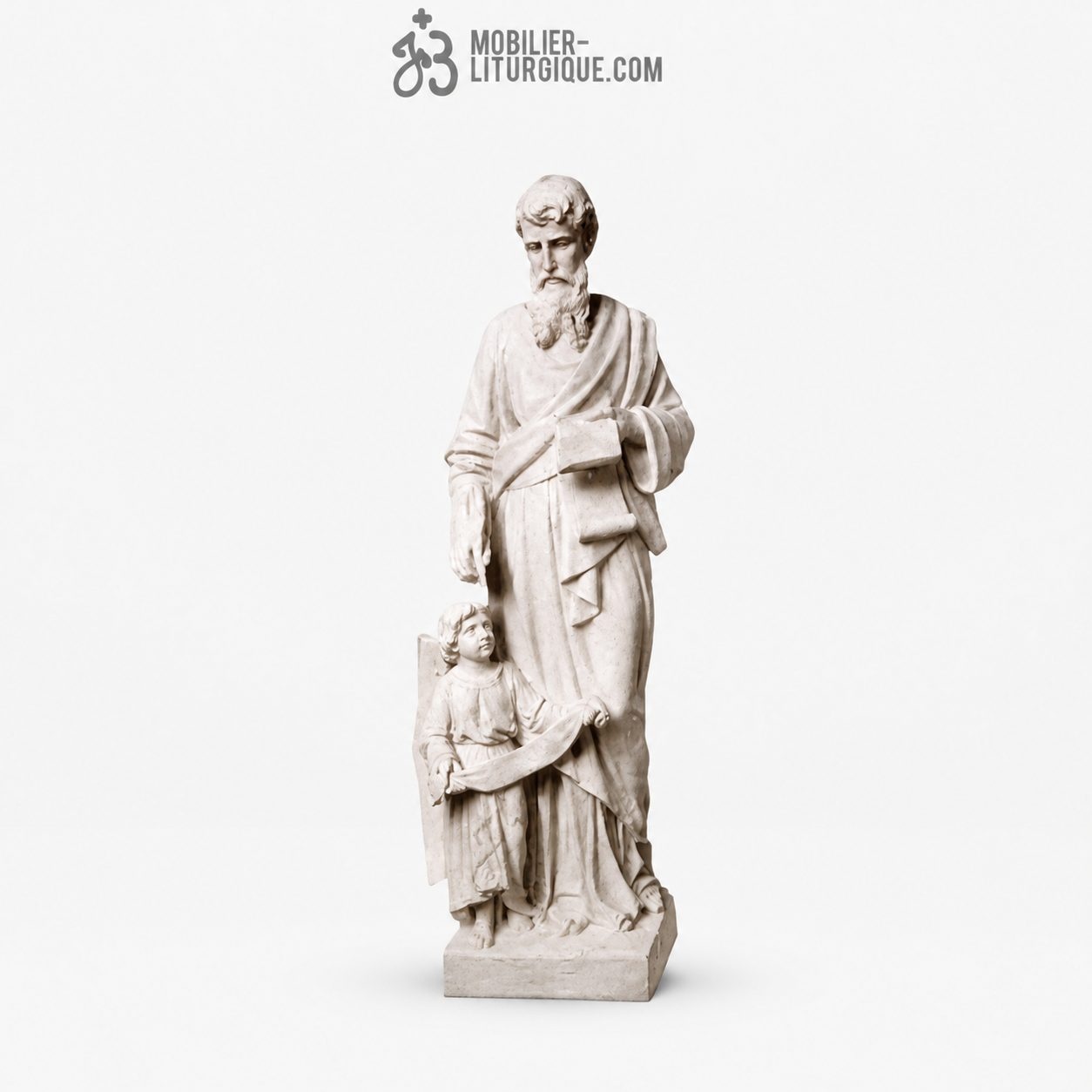 Statue Matthieu : statue sur mesure Marbre