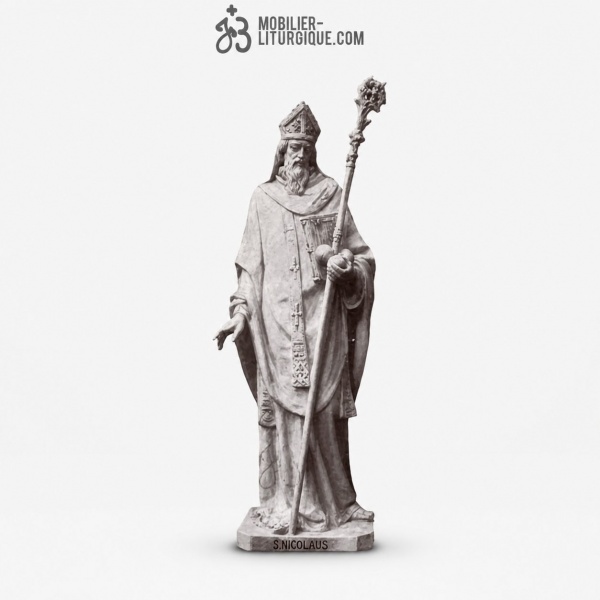Statue Nicolas : statue sur mesure Marbre