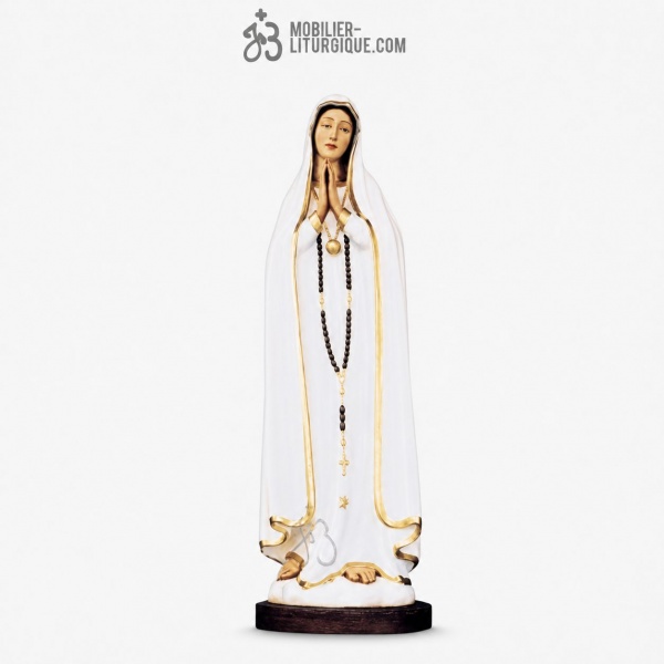 Statue Notre Dame de Fatima color�e