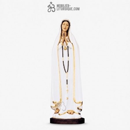 Statue Notre Dame de Fatima color&eacute;e