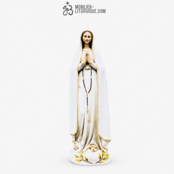Statue Notre Dame de Fatima Color�e