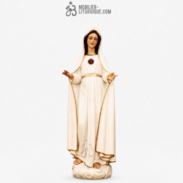 Statue Notre Dame de Fatima D�cor�