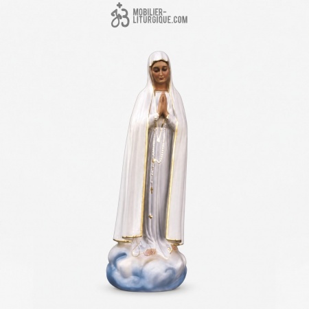 Statue Notre Dame de Fatima Polychrome