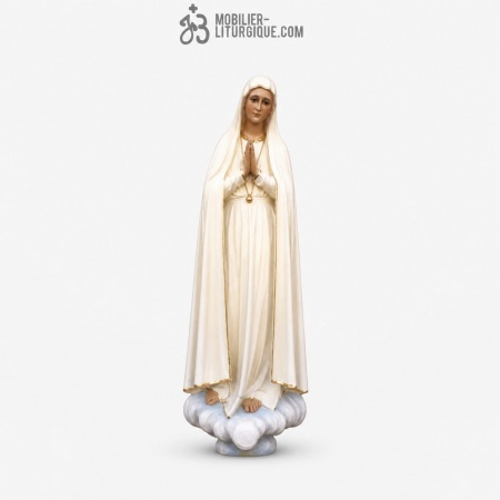 Statue Notre Dame de Fatima Polychrome