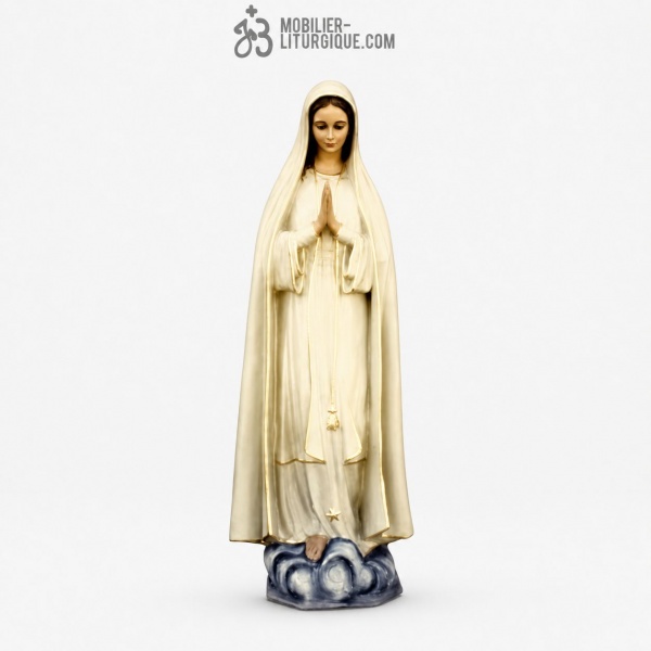 Statue Notre Dame de Fatima Polychrome