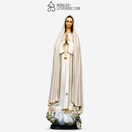 Statue Notre Dame de Fatima Polychrome