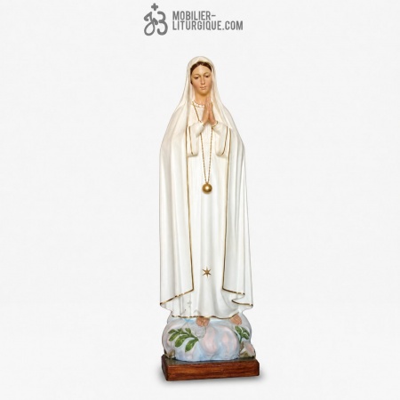 Statue Notre Dame de Fatima Polychrome