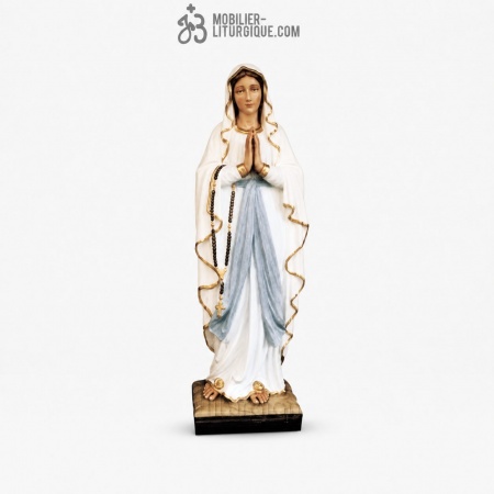 Statue Notre Dame De Lourdes D&eacute;cor&eacute;