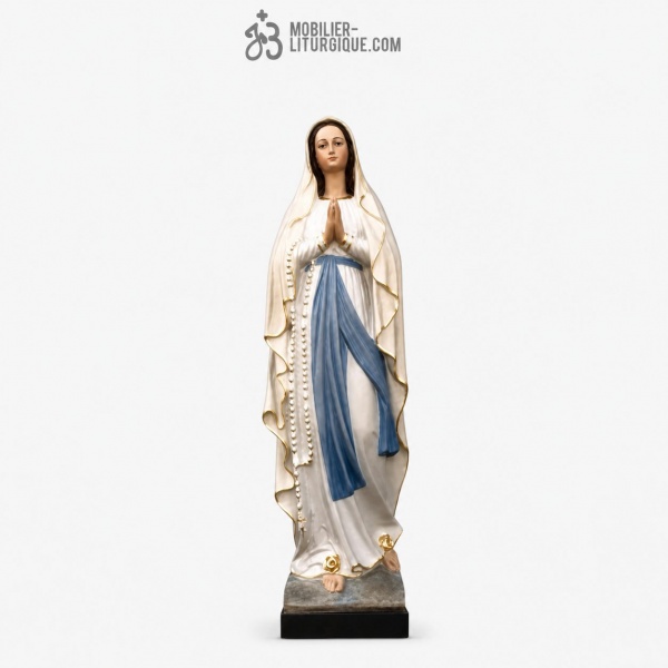 Statue Notre Dame de Lourdes Polychrome