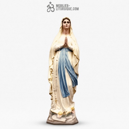 Statue Notre Dame de Lourdes Polychrome
