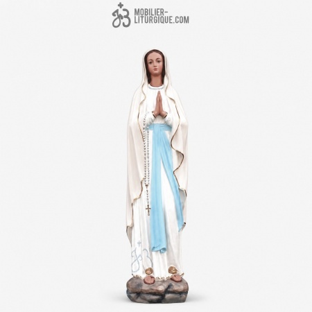 Statue Notre Dame de Lourdes Polychrome