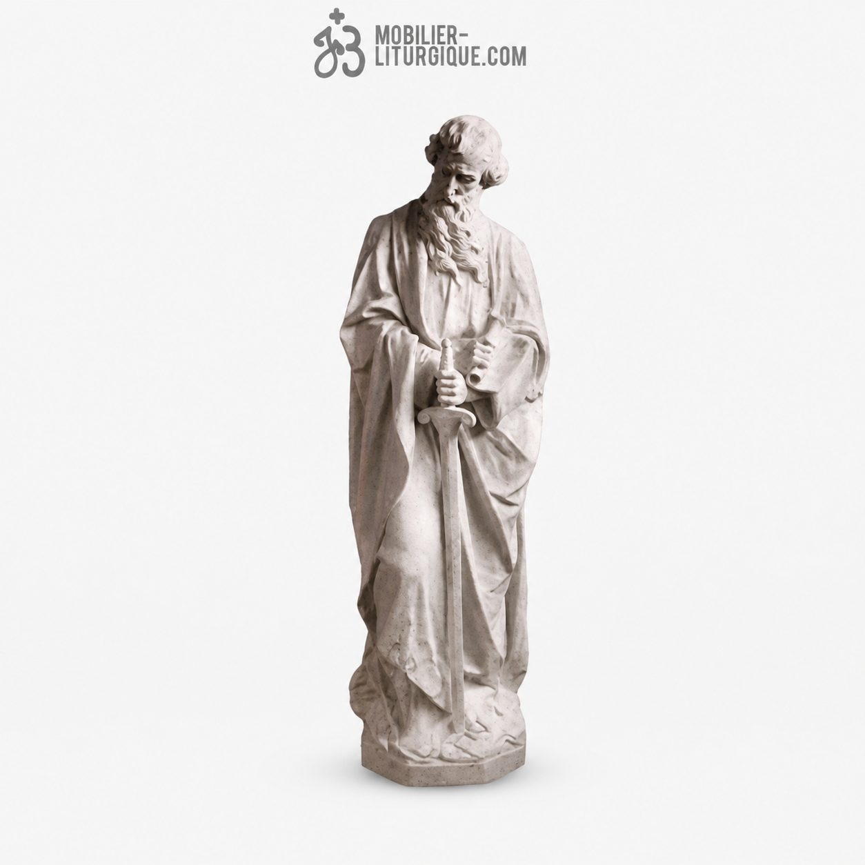 Statue Paul : statue sur mesure Marbre