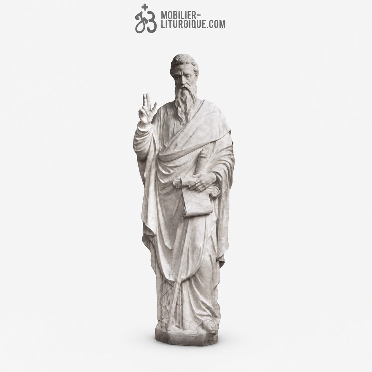 Statue Paul : statue sur-mesure Marbre