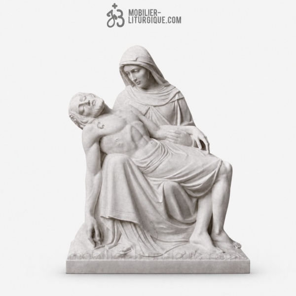 Statue Pi�ta : statue sur mesure Marbre