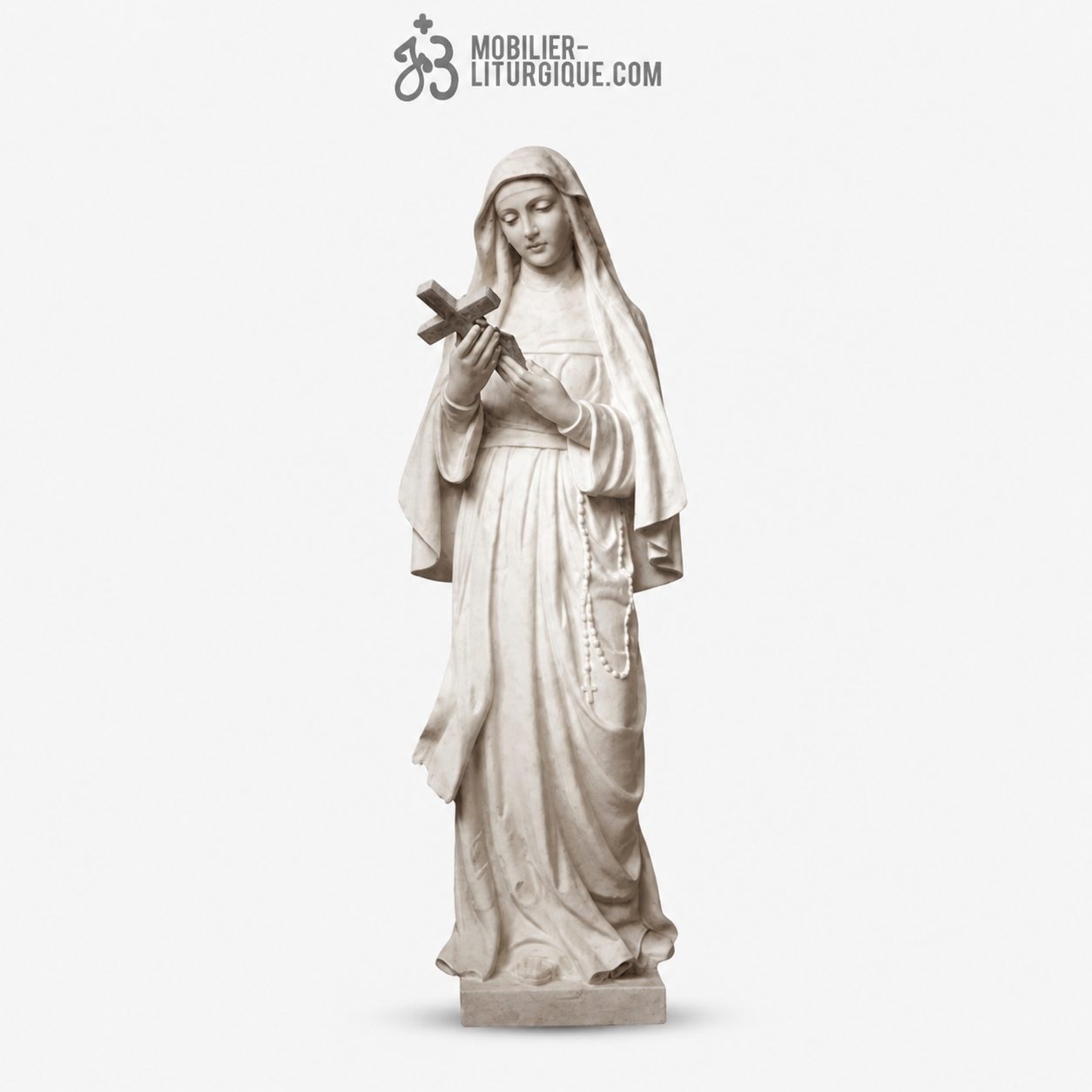 Statue Rita : statue sur mesure Marbre