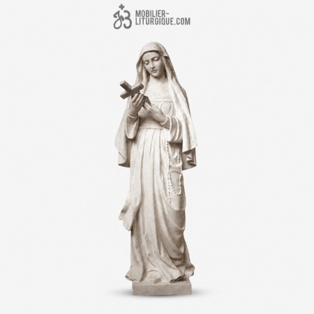 Statue Rita : statue sur mesure Marbre