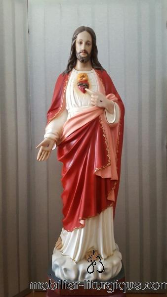 Statue Sacr�-Coeur 130cm