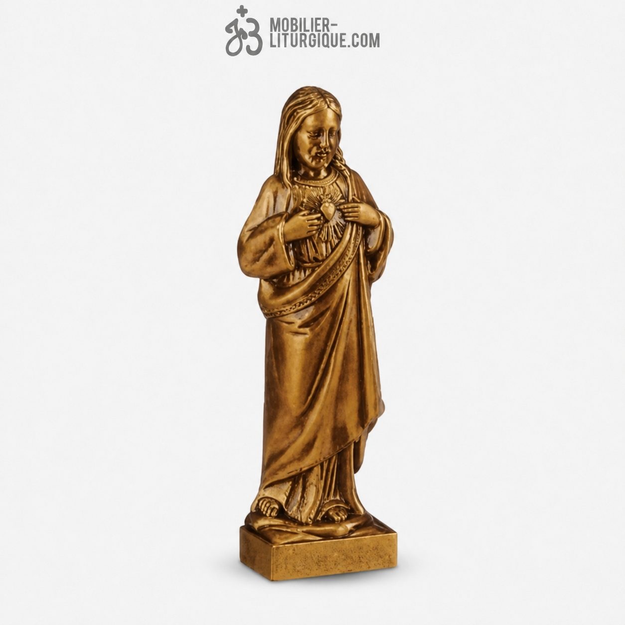 Statue Sacr&eacute; Coeur de J&eacute;sus Bronze
