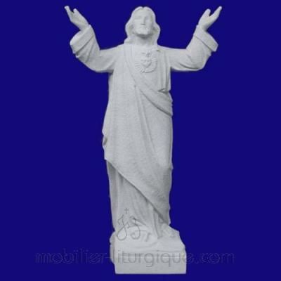 Statue Sacr� Coeur de J�sus