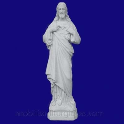 statue Sacré Coeur de Jésus