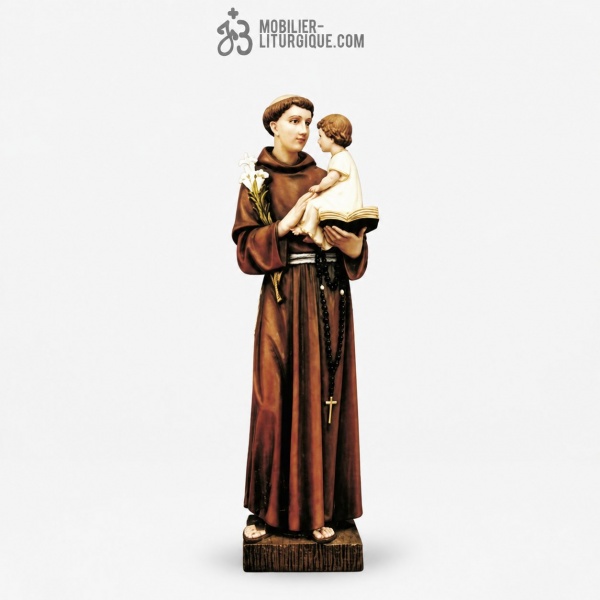 Statue Saint Antoine de Padoue D�cor�
