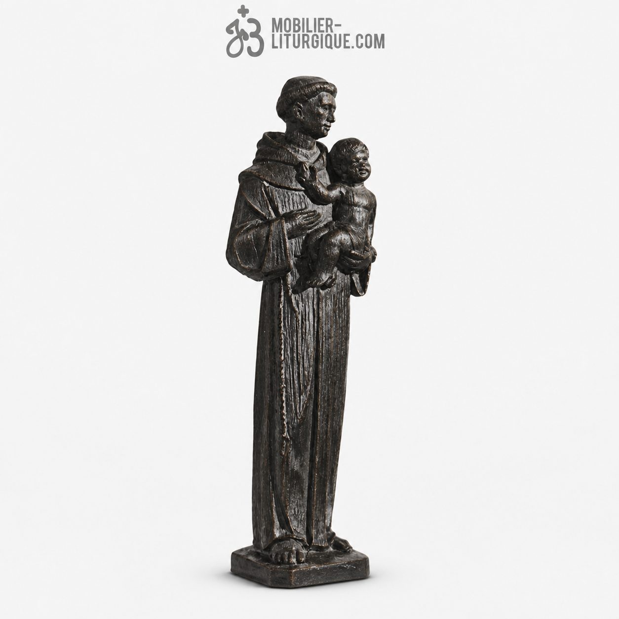 Statue Saint Antoine de Padoue Polychrome