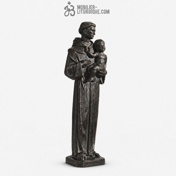 Statue Saint Antoine de Padoue Polychrome