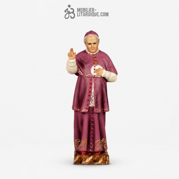 Statue Saint Antoine Polychrome Antique